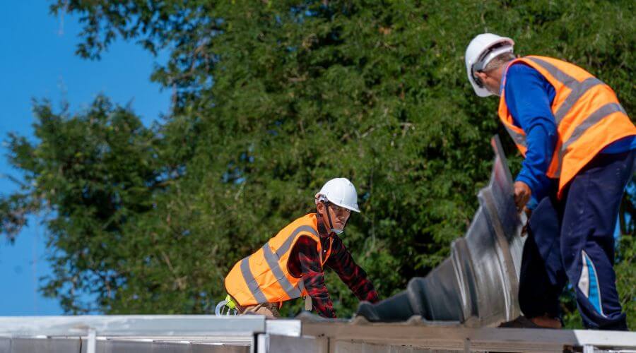 Professional metal roof installation in Ellsworth Afb, SD